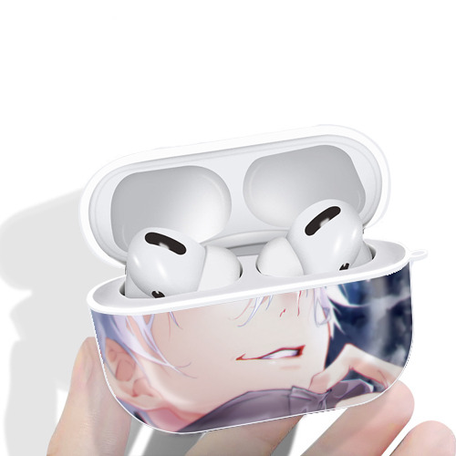 呪術廻戦 Jujutsu Kaisen 【AirPods Pro用】ハードシェル保護ケース 耐衝撃・防指紋・カラビナ付き商品仕様