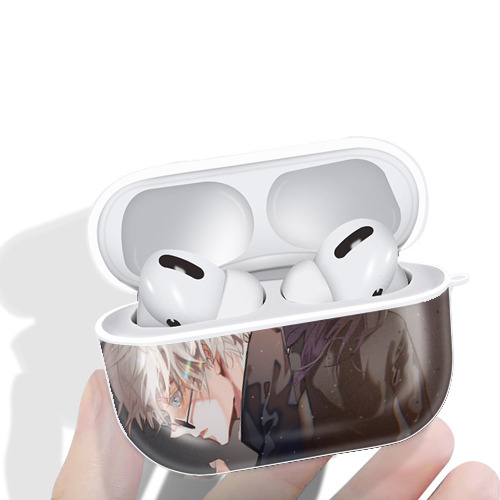 呪術廻戦 Jujutsu Kaisen 【AirPods Pro用】ハードシェル保護ケース 耐衝撃・防指紋・カラビナ付き商品仕様