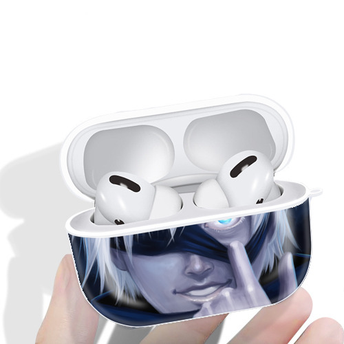 呪術廻戦 Jujutsu Kaisen 【AirPods Pro用】ハードシェル保護ケース 耐衝撃・防指紋・カラビナ付き商品仕様