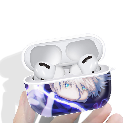 呪術廻戦 Jujutsu Kaisen 【AirPods Pro用】ハードシェル保護ケース 耐衝撃・防指紋・カラビナ付き商品仕様