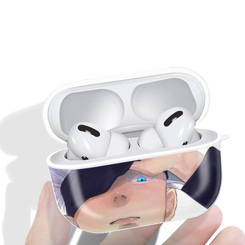 呪術廻戦 Jujutsu Kaisen 【AirPods Pro用】ハードシェル保護ケース 耐衝撃・防指紋・カラビナ付き商品仕様