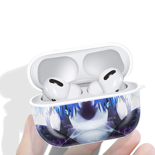 呪術廻戦 Jujutsu Kaisen 【AirPods Pro用】ハードシェル保護ケース 耐衝撃・防指紋・カラビナ付き商品仕様