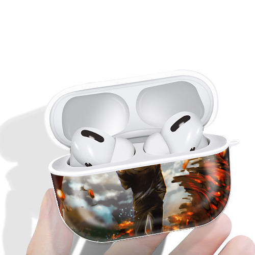呪術廻戦 Jujutsu Kaisen 【AirPods Pro用】ハードシェル保護ケース 耐衝撃・防指紋・カラビナ付き商品仕様