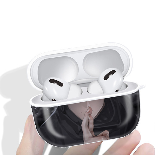 呪術廻戦 Jujutsu Kaisen 【AirPods Pro用】ハードシェル保護ケース 耐衝撃・防指紋・カラビナ付き商品仕様