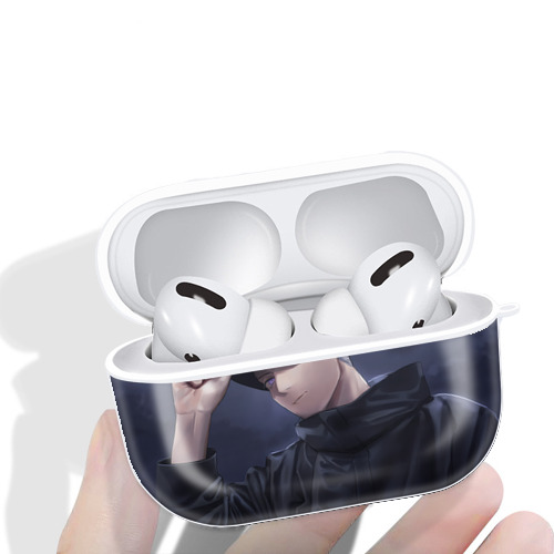 呪術廻戦 Jujutsu Kaisen 【AirPods Pro用】ハードシェル保護ケース 耐衝撃・防指紋・カラビナ付き商品仕様
