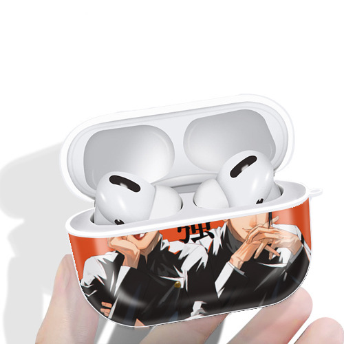 呪術廻戦 Jujutsu Kaisen 【AirPods Pro用】ハードシェル保護ケース 耐衝撃・防指紋・カラビナ付き商品仕様