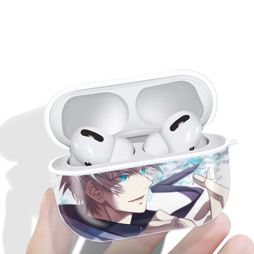 呪術廻戦 Jujutsu Kaisen 【AirPods Pro用】ハードシェル保護ケース 耐衝撃・防指紋・カラビナ付き商品仕様