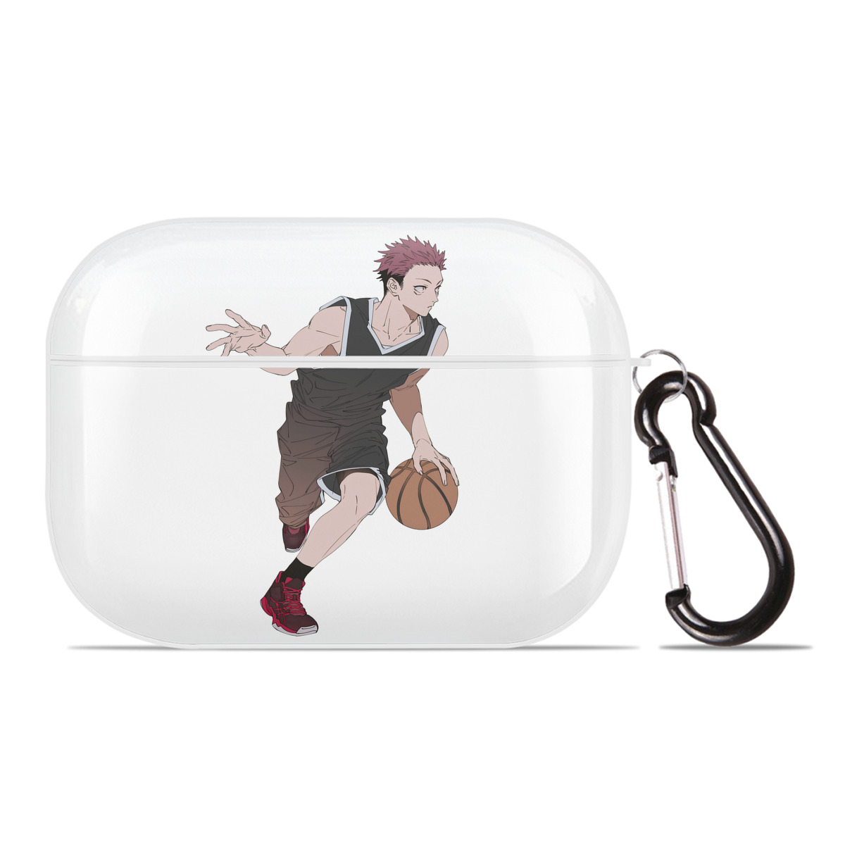 （画像用） 呪術廻戦 Jujutsu Kaisen 【AirPods Pro用】ハードシェル保護ケース 耐衝撃・防指紋・カラビナ付き商品仕様
