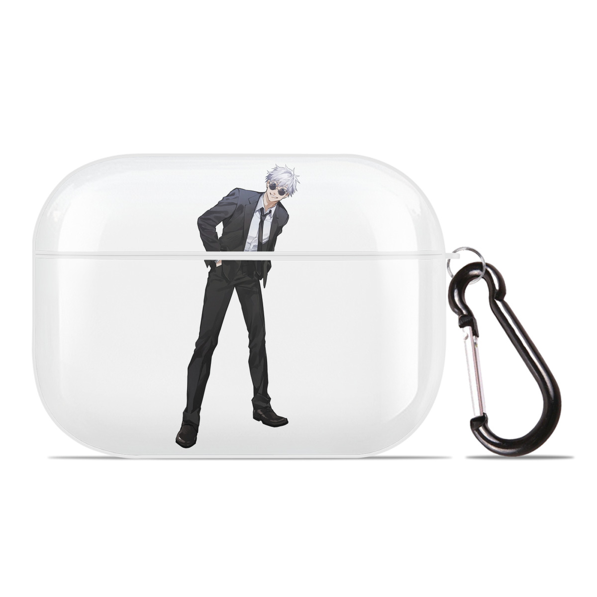 （画像用） 呪術廻戦 Jujutsu Kaisen 【AirPods Pro用】ハードシェル保護ケース 耐衝撃・防指紋・カラビナ付き商品仕様