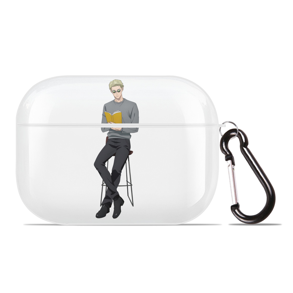 （画像用） 呪術廻戦 Jujutsu Kaisen 【AirPods Pro用】ハードシェル保護ケース 耐衝撃・防指紋・カラビナ付き商品仕様