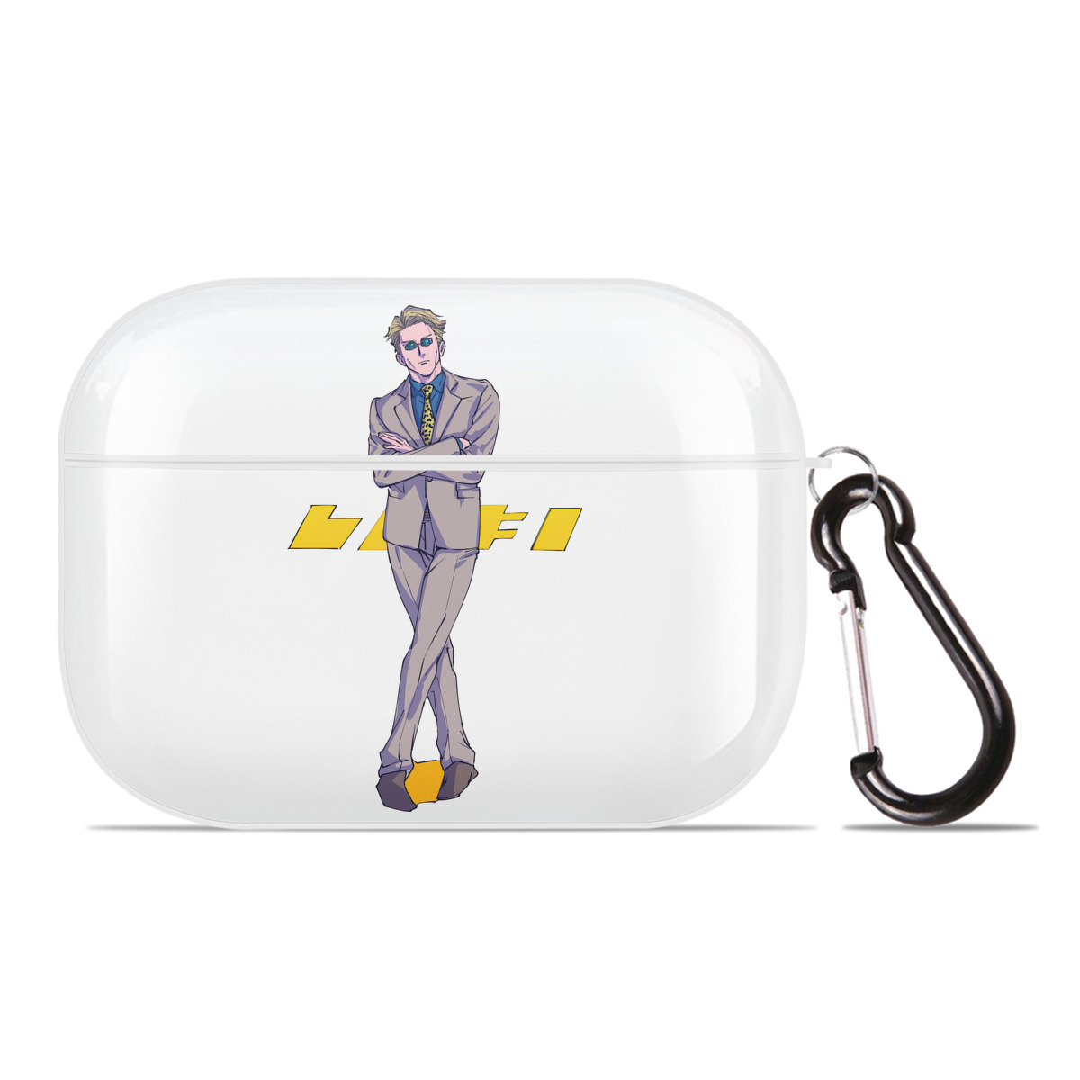 （画像用） 呪術廻戦 Jujutsu Kaisen 【AirPods Pro用】ハードシェル保護ケース 耐衝撃・防指紋・カラビナ付き商品仕様