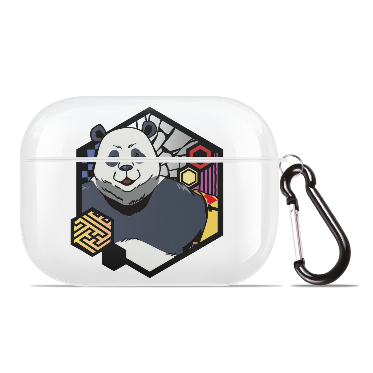（画像用） 呪術廻戦 Jujutsu Kaisen 【AirPods Pro用】ハードシェル保護ケース 耐衝撃・防指紋・カラビナ付き商品仕様