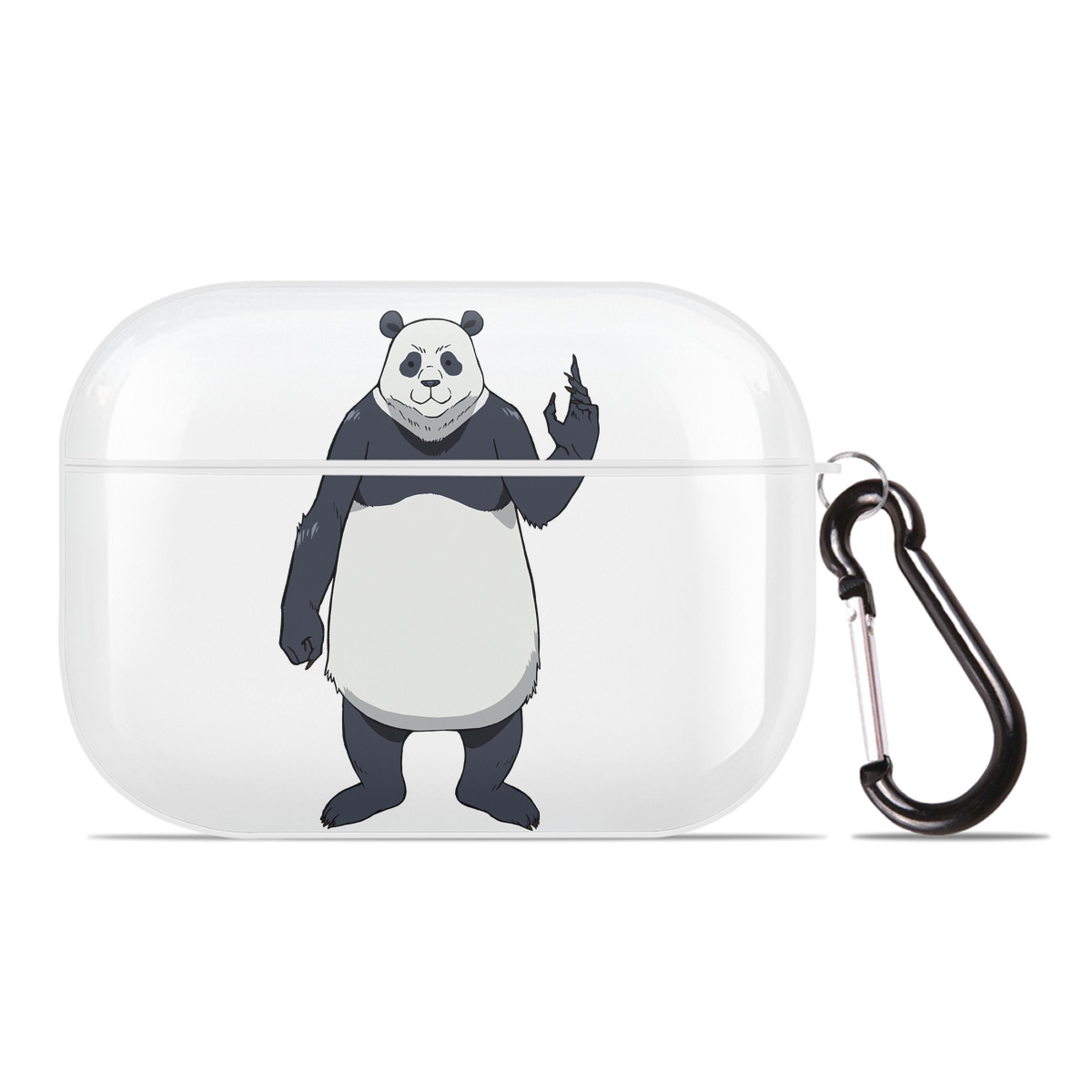 （画像用） 呪術廻戦 Jujutsu Kaisen 【AirPods Pro用】ハードシェル保護ケース 耐衝撃・防指紋・カラビナ付き商品仕様