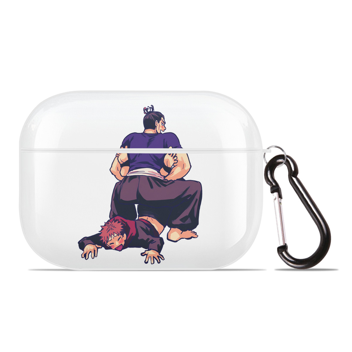 （画像用） 呪術廻戦 Jujutsu Kaisen 【AirPods Pro用】ハードシェル保護ケース 耐衝撃・防指紋・カラビナ付き商品仕様