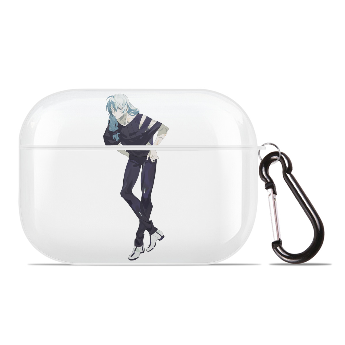 （画像用） 呪術廻戦 Jujutsu Kaisen 【AirPods Pro用】ハードシェル保護ケース 耐衝撃・防指紋・カラビナ付き商品仕様