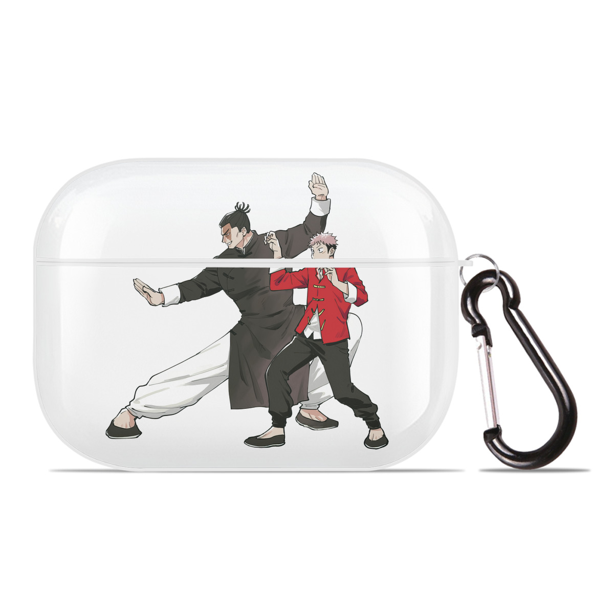 （画像用） 呪術廻戦 Jujutsu Kaisen 【AirPods Pro用】ハードシェル保護ケース 耐衝撃・防指紋・カラビナ付き商品仕様