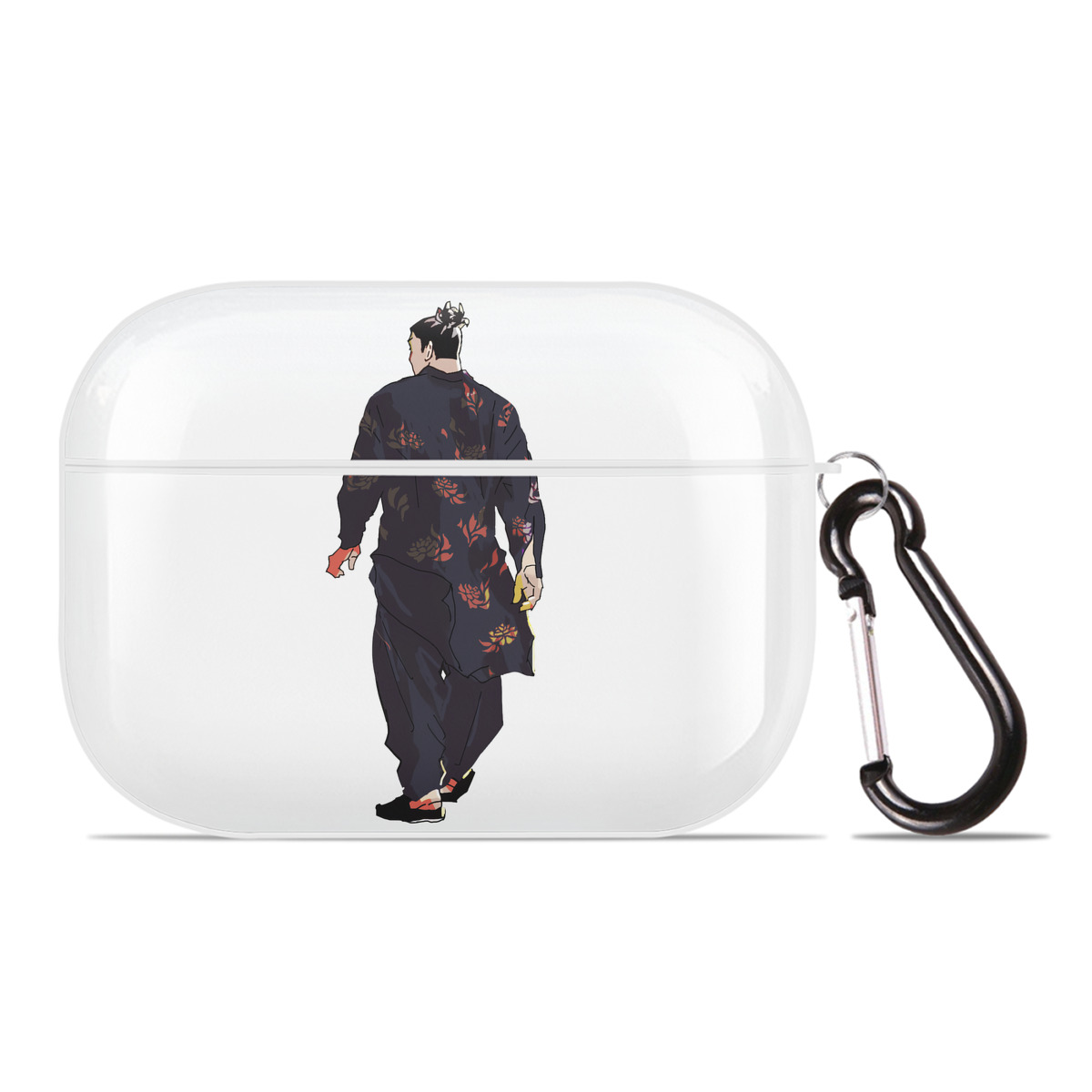 （画像用） 呪術廻戦 Jujutsu Kaisen 【AirPods Pro用】ハードシェル保護ケース 耐衝撃・防指紋・カラビナ付き商品仕様