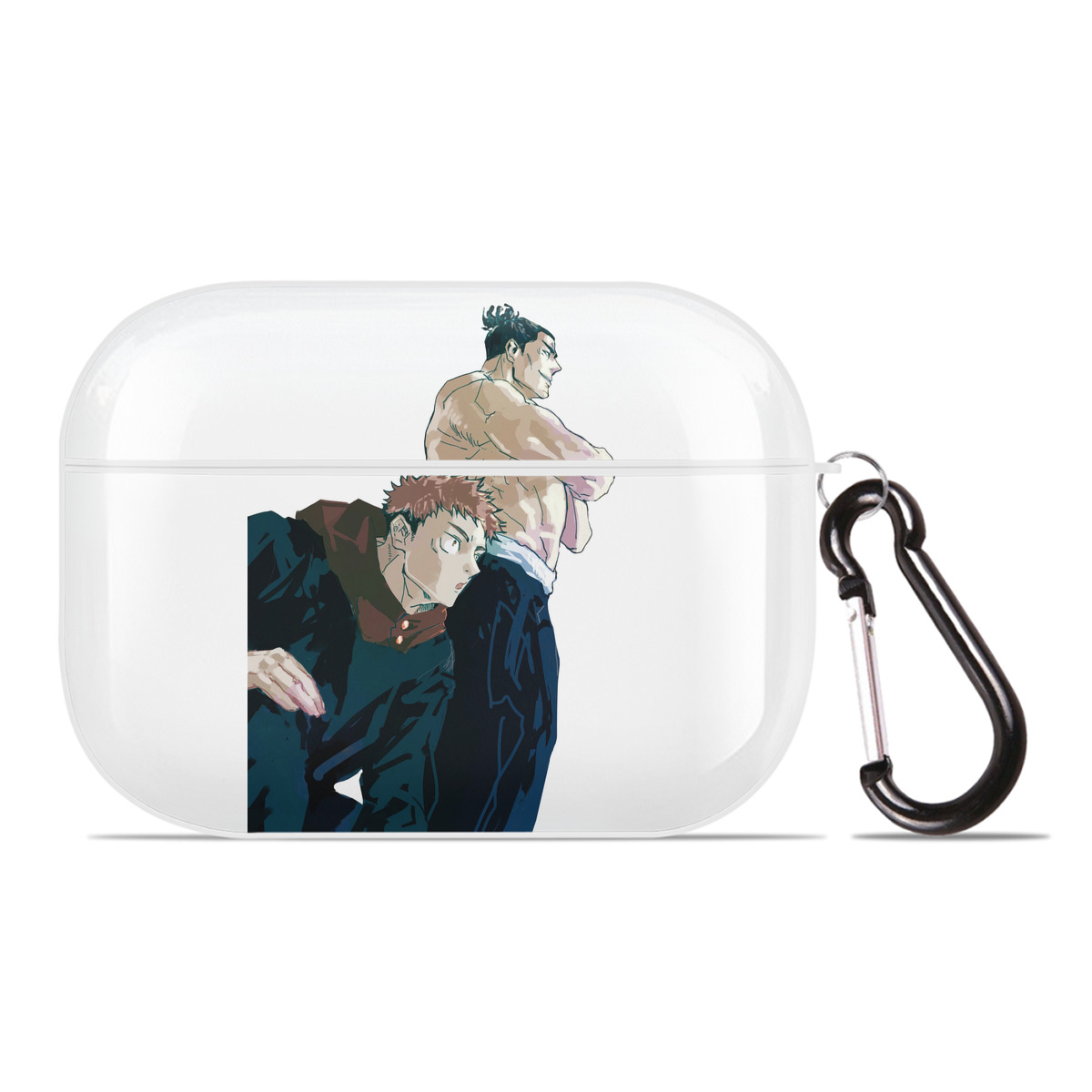 （画像用） 呪術廻戦 Jujutsu Kaisen 【AirPods Pro用】ハードシェル保護ケース 耐衝撃・防指紋・カラビナ付き商品仕様