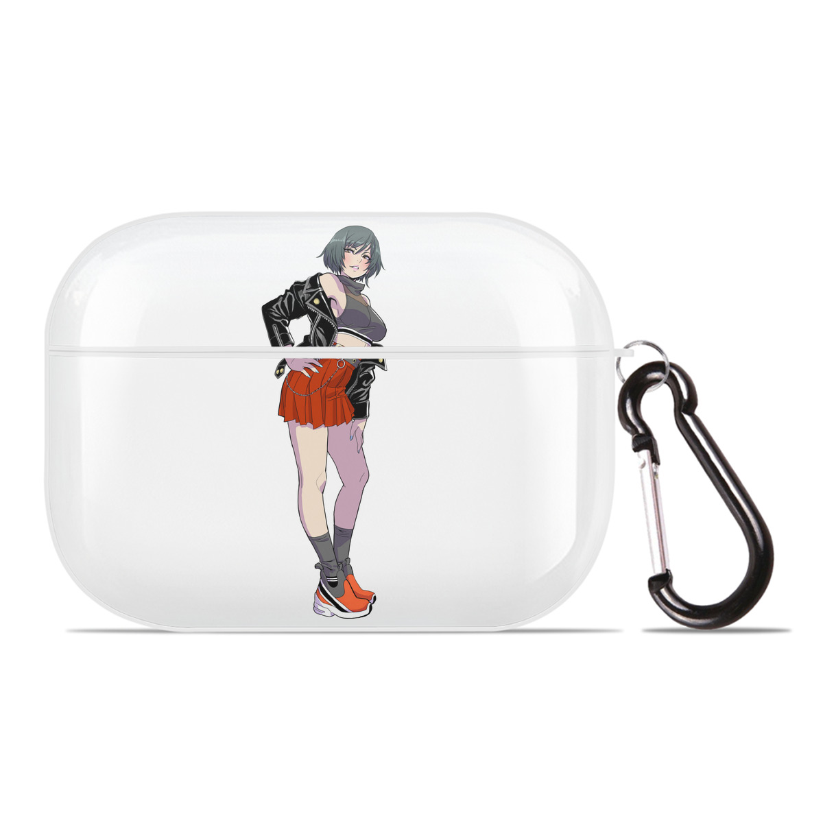 （画像用） 呪術廻戦 Jujutsu Kaisen 【AirPods Pro用】ハードシェル保護ケース 耐衝撃・防指紋・カラビナ付き商品仕様