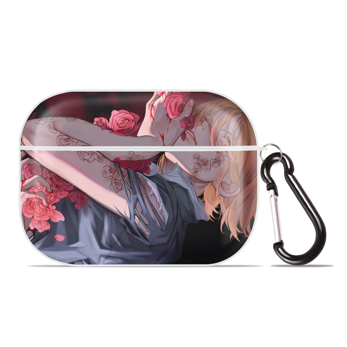 （画像用） 呪術廻戦 Jujutsu Kaisen 【AirPods Pro用】ハードシェル保護ケース 耐衝撃・防指紋・カラビナ付き商品仕様