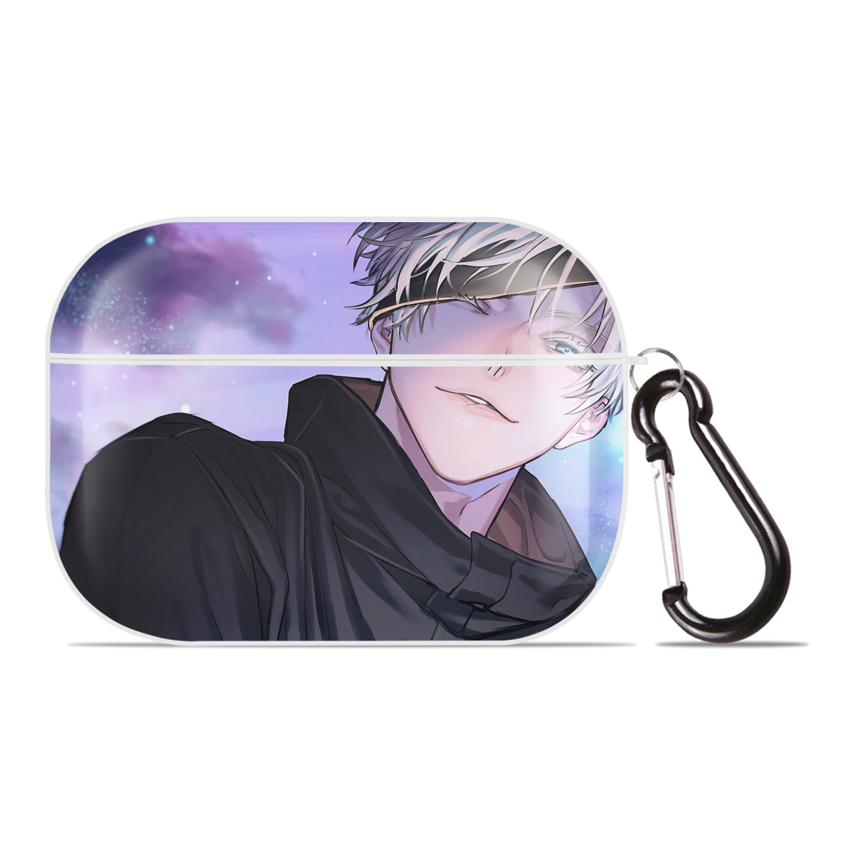 （画像用） 呪術廻戦 Jujutsu Kaisen 【AirPods Pro用】ハードシェル保護ケース 耐衝撃・防指紋・カラビナ付き商品仕様