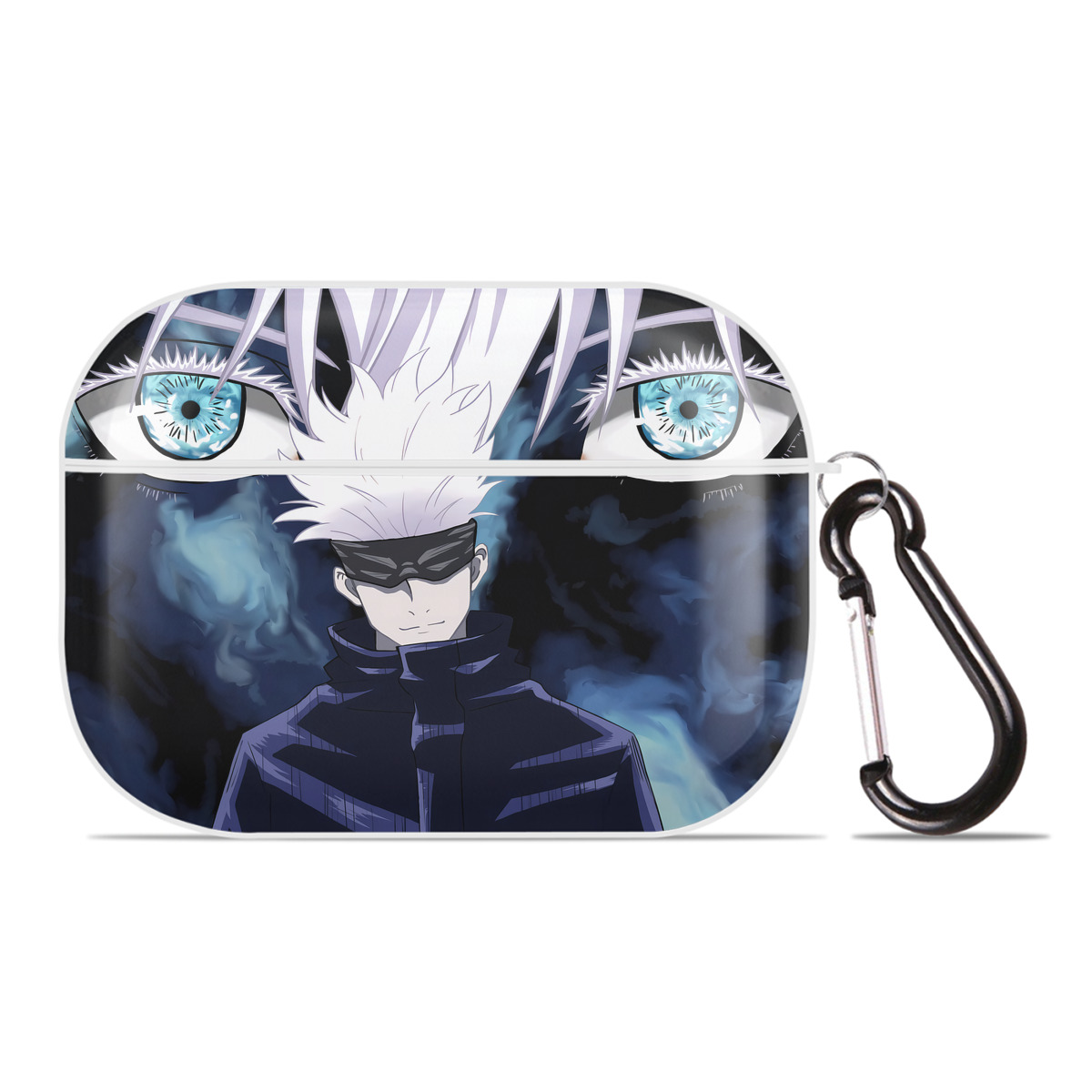 （画像用） 呪術廻戦 Jujutsu Kaisen 【AirPods Pro用】ハードシェル保護ケース 耐衝撃・防指紋・カラビナ付き商品仕様