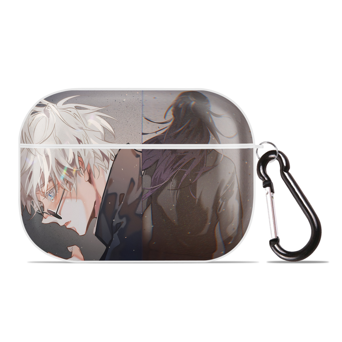 （画像用） 呪術廻戦 Jujutsu Kaisen 【AirPods Pro用】ハードシェル保護ケース 耐衝撃・防指紋・カラビナ付き商品仕様