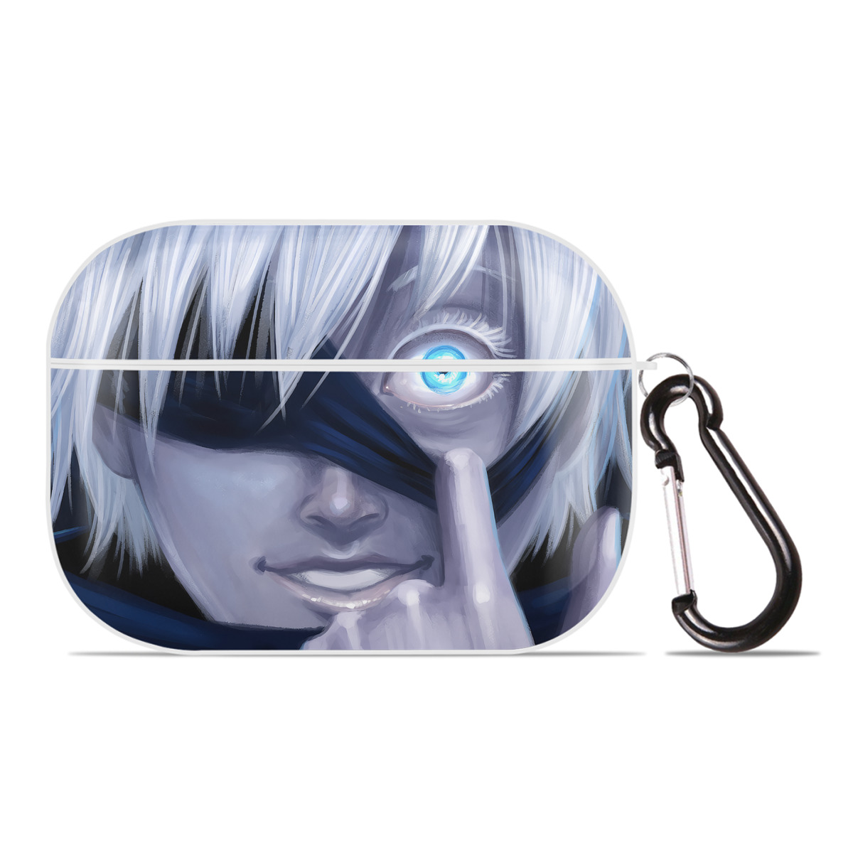 （画像用） 呪術廻戦 Jujutsu Kaisen 【AirPods Pro用】ハードシェル保護ケース 耐衝撃・防指紋・カラビナ付き商品仕様