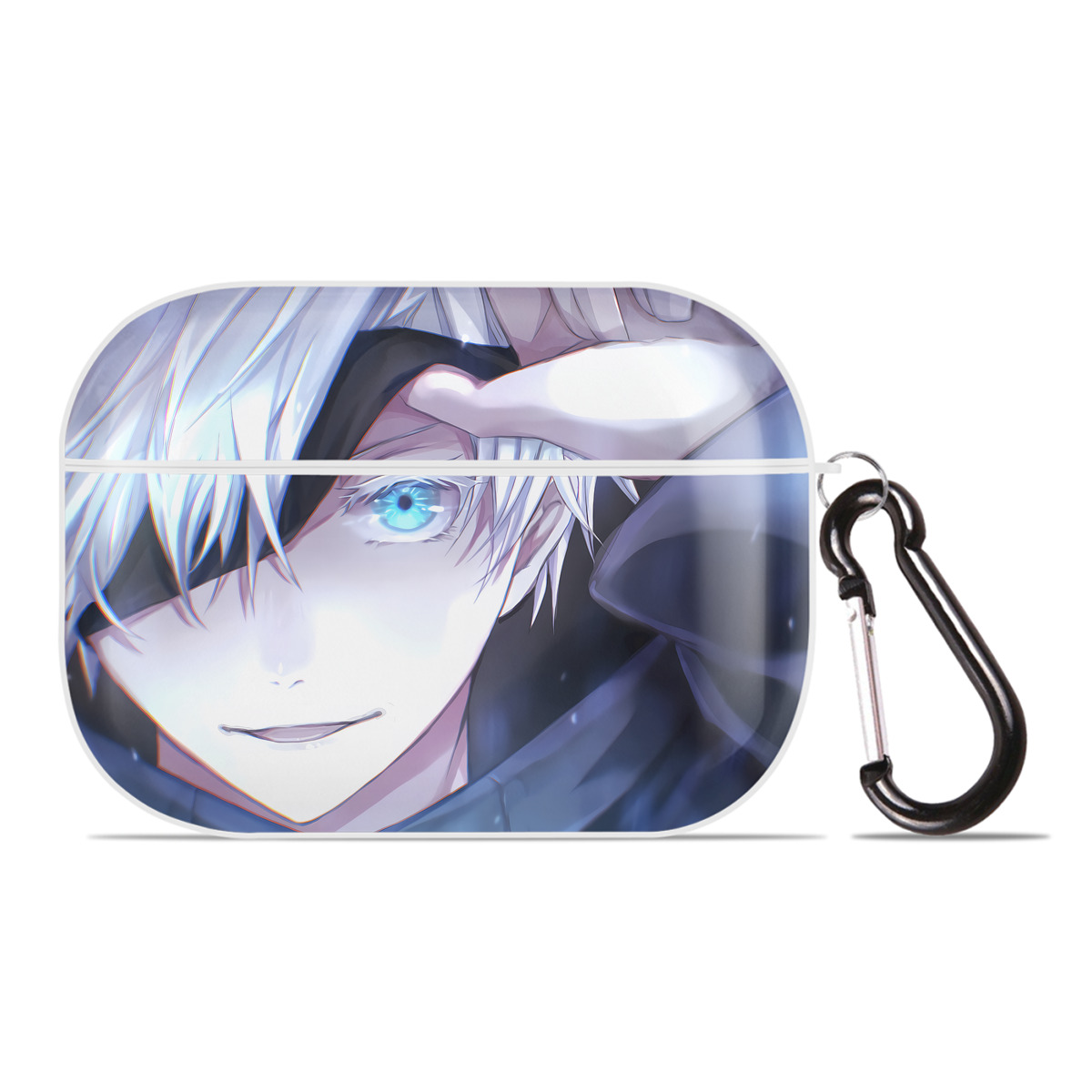 （画像用） 呪術廻戦 Jujutsu Kaisen 【AirPods Pro用】ハードシェル保護ケース 耐衝撃・防指紋・カラビナ付き商品仕様