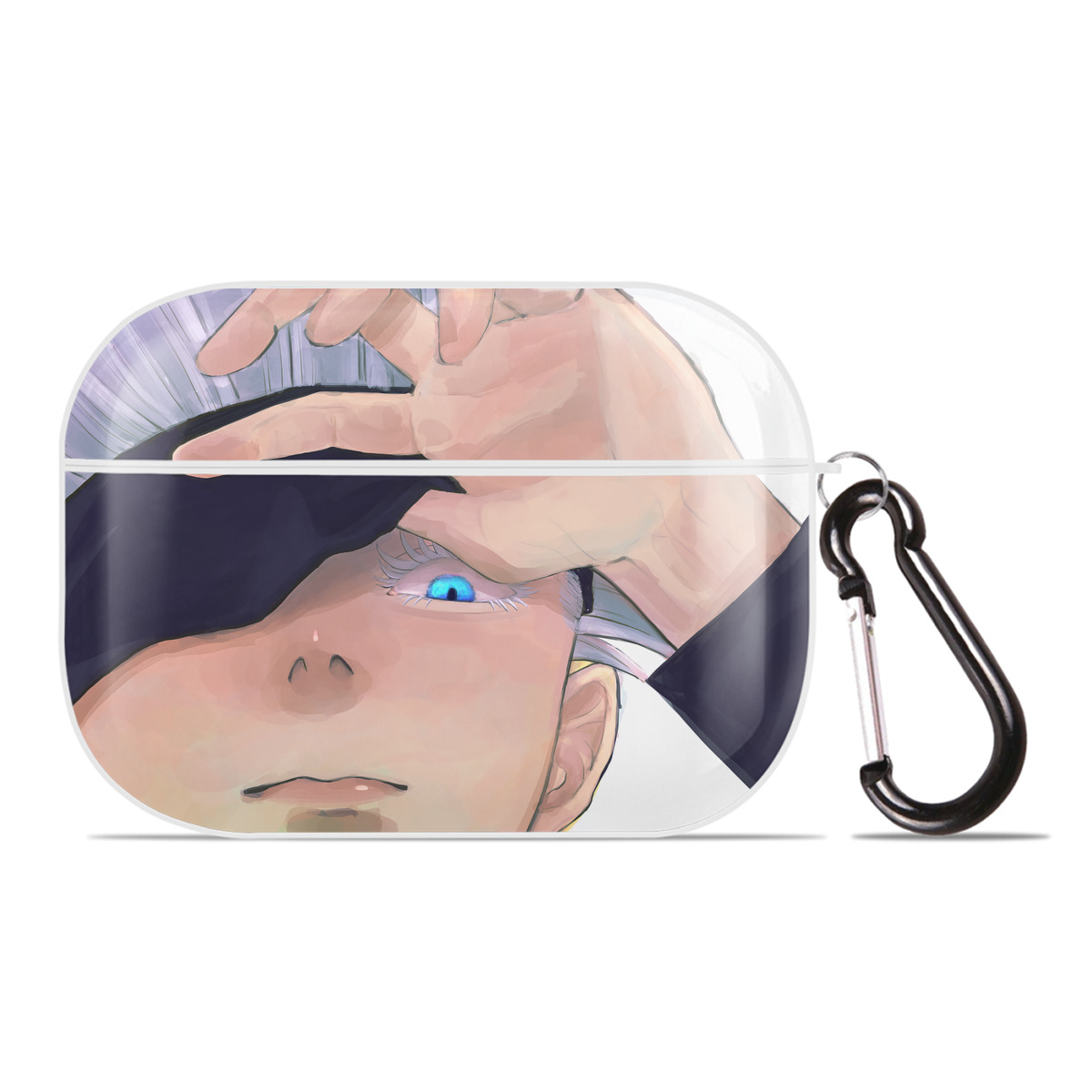 （画像用） 呪術廻戦 Jujutsu Kaisen 【AirPods Pro用】ハードシェル保護ケース 耐衝撃・防指紋・カラビナ付き商品仕様