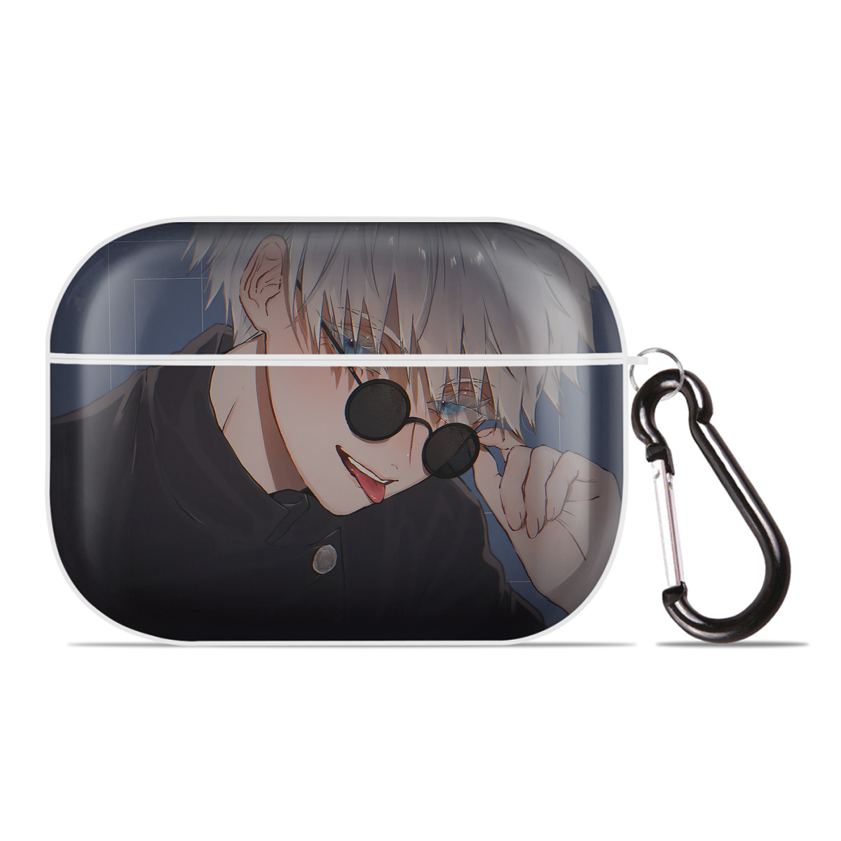 （画像用） 呪術廻戦 Jujutsu Kaisen 【AirPods Pro用】ハードシェル保護ケース 耐衝撃・防指紋・カラビナ付き商品仕様