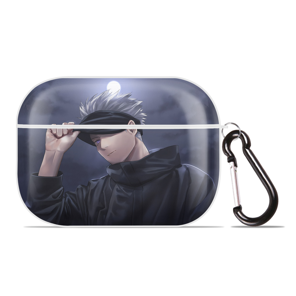 （画像用） 呪術廻戦 Jujutsu Kaisen 【AirPods Pro用】ハードシェル保護ケース 耐衝撃・防指紋・カラビナ付き商品仕様