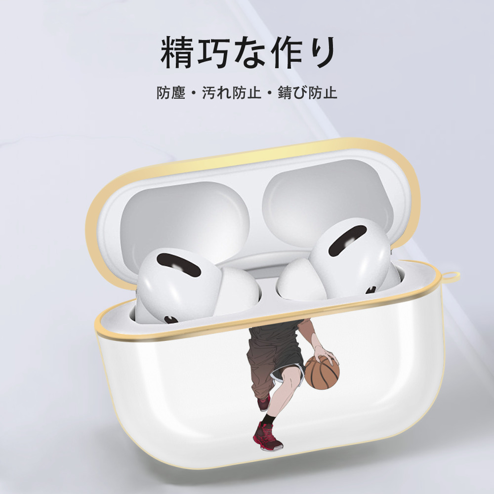呪術廻戦 Jujutsu Kaisen 【AirPods Pro用】ハードシェル保護ケース｜耐衝撃・防指紋・カラビナ付き商品仕様