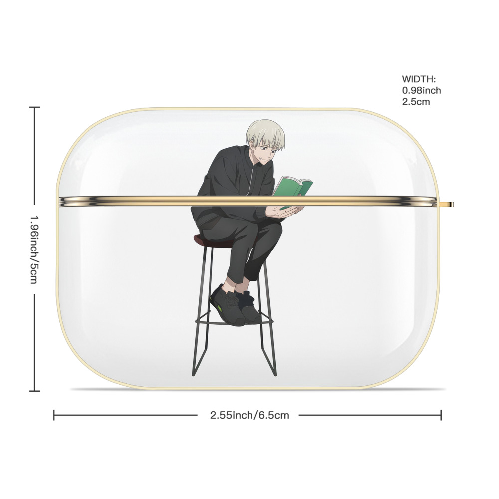 呪術廻戦 Jujutsu Kaisen 【AirPods Pro用】ハードシェル保護ケース｜耐衝撃・防指紋・カラビナ付き商品仕様