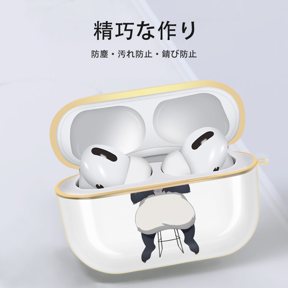 呪術廻戦 Jujutsu Kaisen 【AirPods Pro用】ハードシェル保護ケース｜耐衝撃・防指紋・カラビナ付き商品仕様