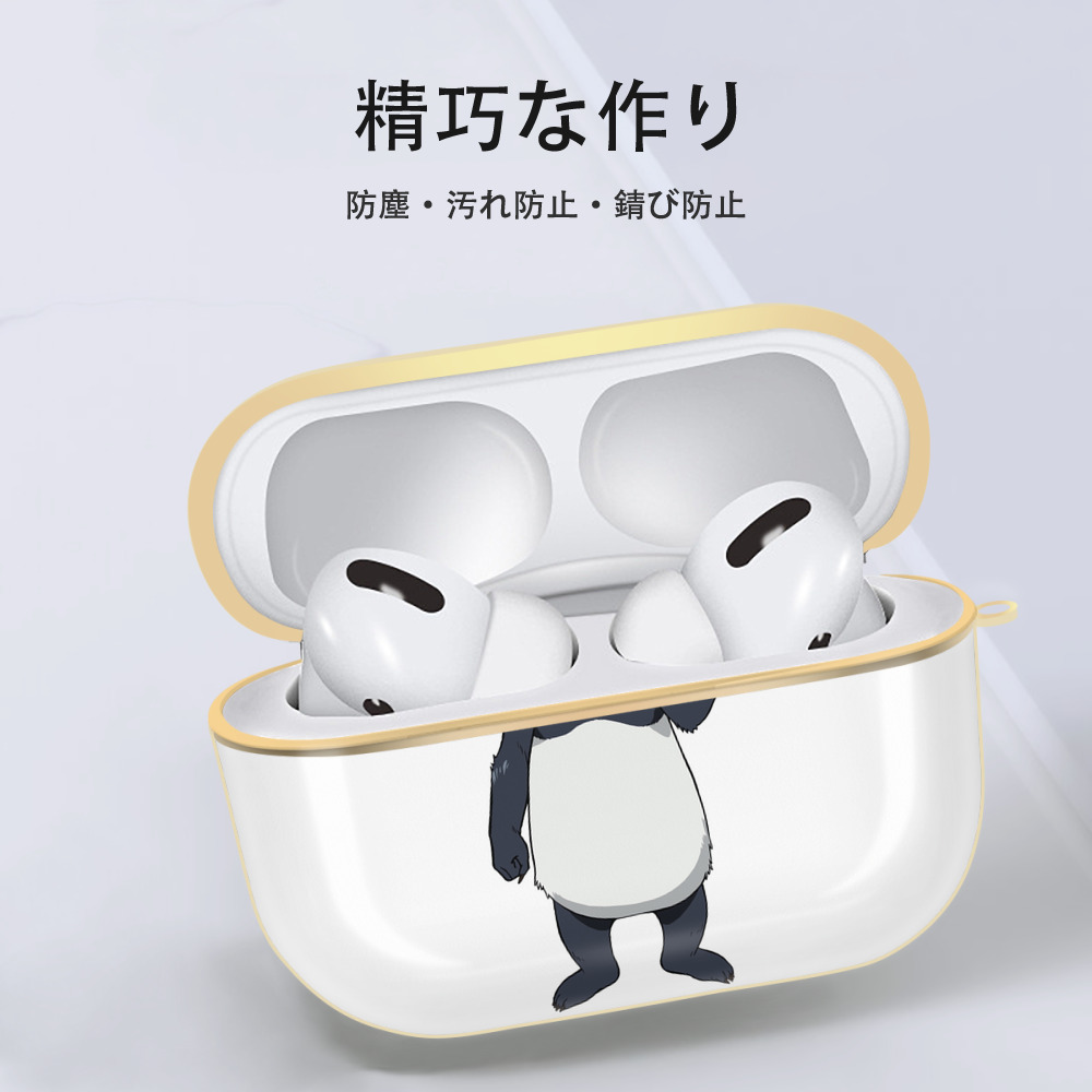 呪術廻戦 Jujutsu Kaisen 【AirPods Pro用】ハードシェル保護ケース｜耐衝撃・防指紋・カラビナ付き商品仕様