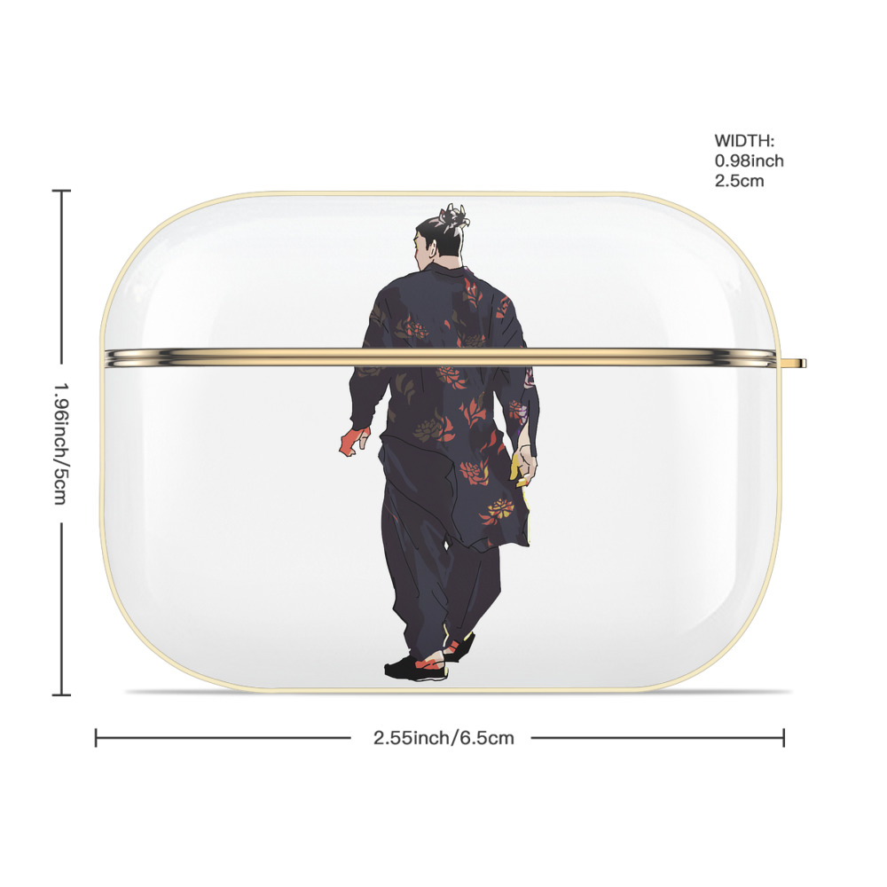 呪術廻戦 Jujutsu Kaisen 【AirPods Pro用】ハードシェル保護ケース｜耐衝撃・防指紋・カラビナ付き商品仕様