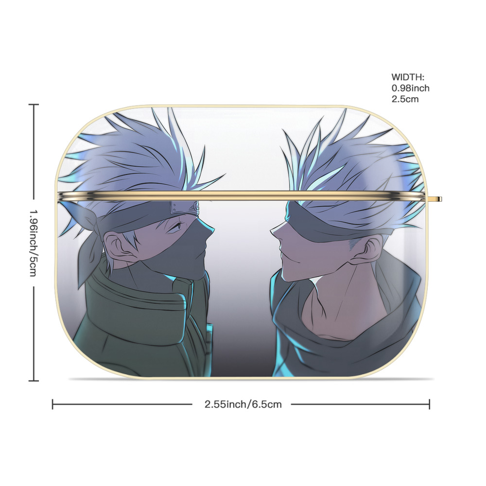 呪術廻戦 Jujutsu Kaisen 【AirPods Pro用】ハードシェル保護ケース｜耐衝撃・防指紋・カラビナ付き商品仕様
