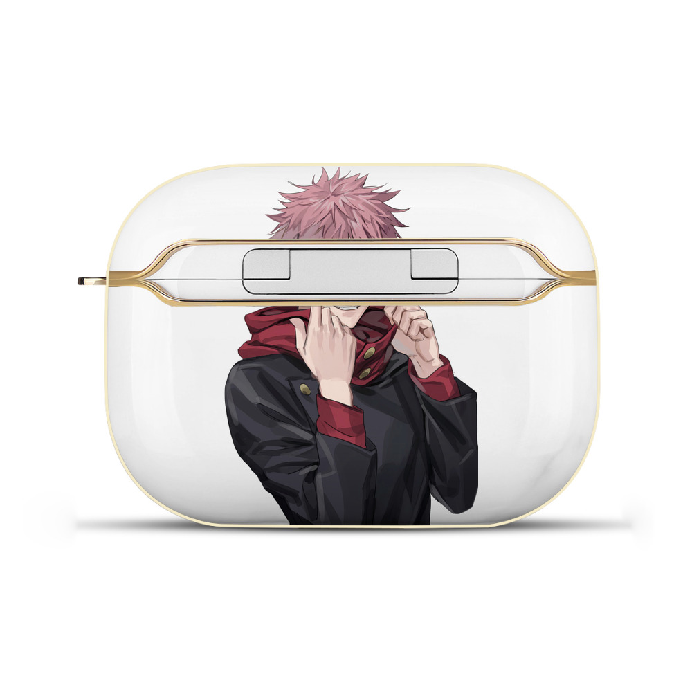 （画像用） 呪術廻戦 Jujutsu Kaisen 【AirPods Pro用】ハードシェル保護ケース｜耐衝撃・防指紋・カラビナ付き商品仕様