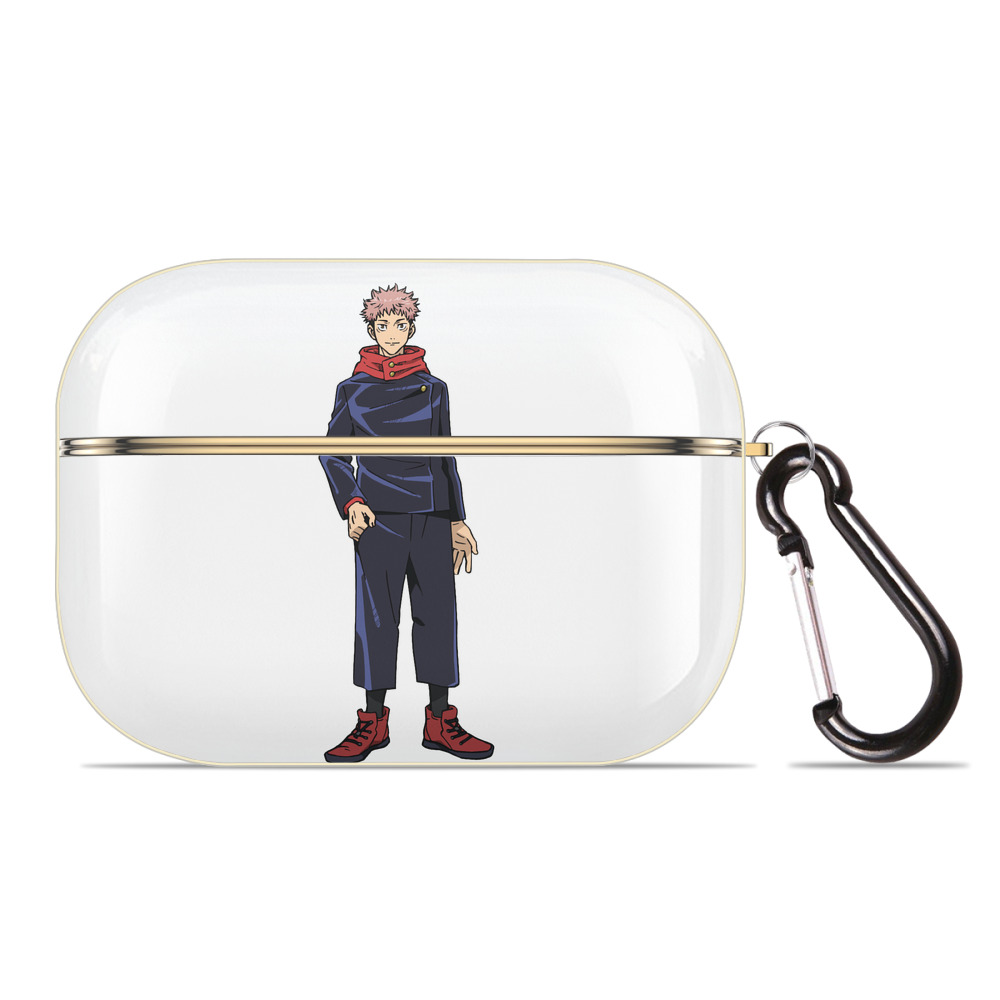 （画像用） 呪術廻戦 Jujutsu Kaisen 【AirPods Pro用】ハードシェル保護ケース｜耐衝撃・防指紋・カラビナ付き商品仕様