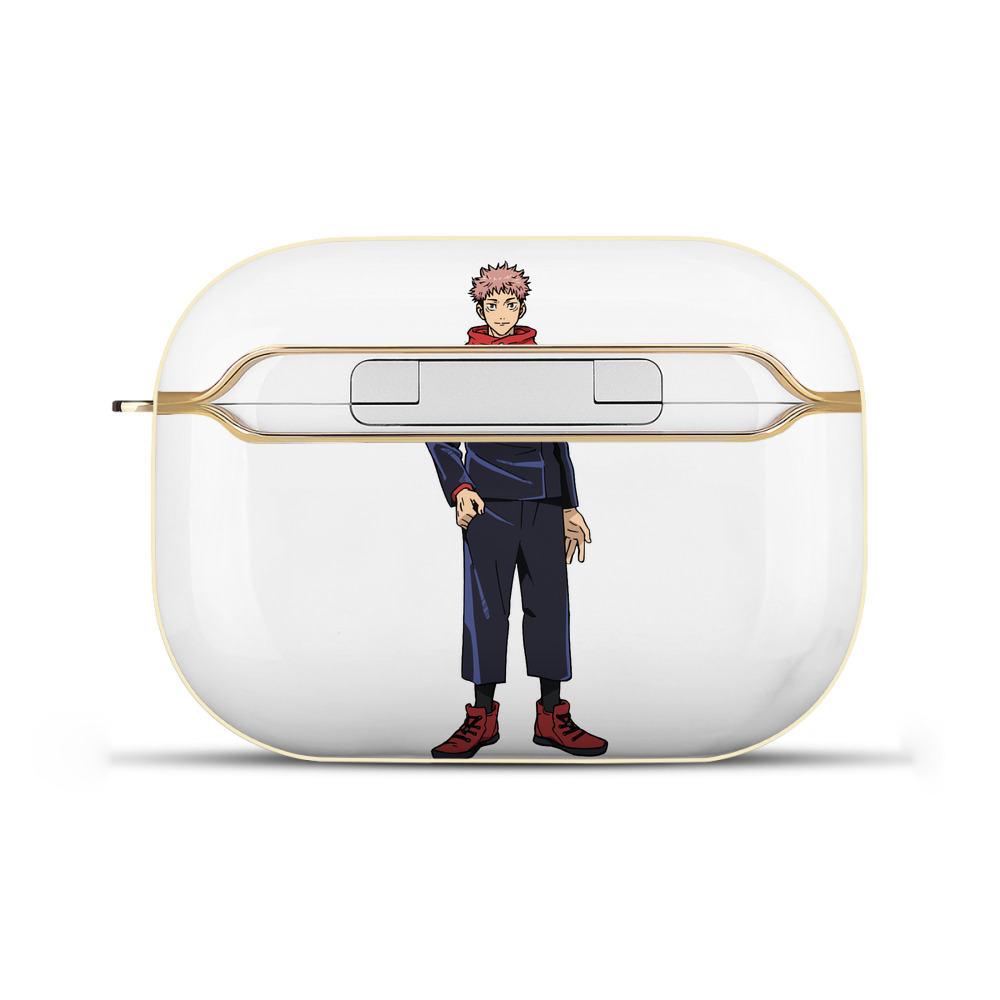 （画像用） 呪術廻戦 Jujutsu Kaisen 【AirPods Pro用】ハードシェル保護ケース｜耐衝撃・防指紋・カラビナ付き商品仕様