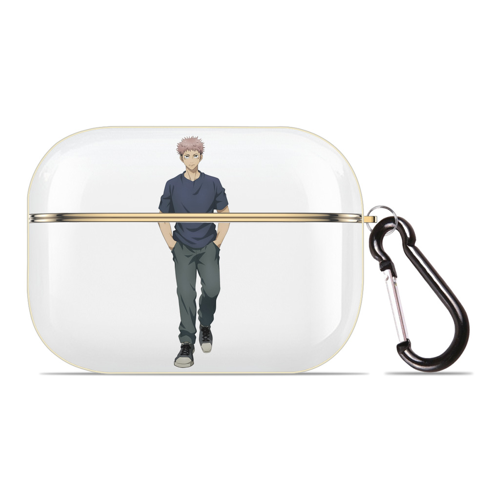 （画像用） 呪術廻戦 Jujutsu Kaisen 【AirPods Pro用】ハードシェル保護ケース｜耐衝撃・防指紋・カラビナ付き商品仕様