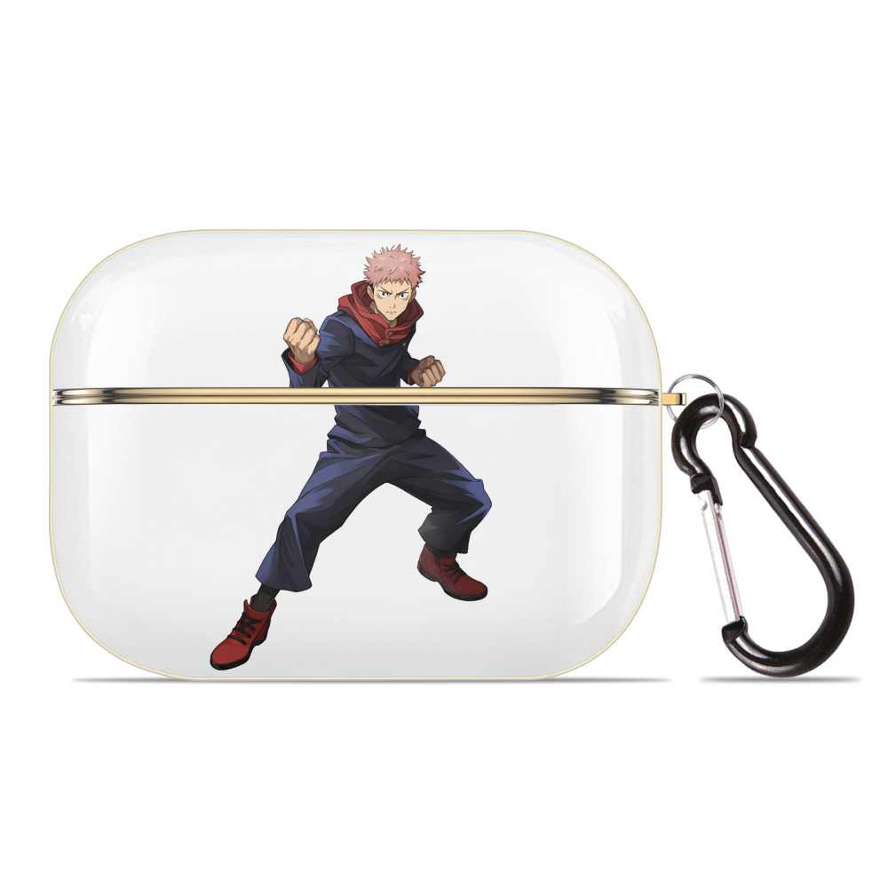 （画像用） 呪術廻戦 Jujutsu Kaisen 【AirPods Pro用】ハードシェル保護ケース｜耐衝撃・防指紋・カラビナ付き商品仕様