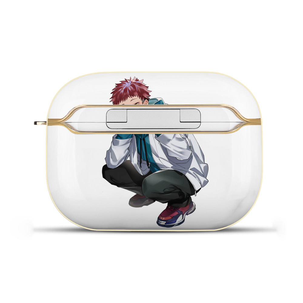 （画像用） 呪術廻戦 Jujutsu Kaisen 【AirPods Pro用】ハードシェル保護ケース｜耐衝撃・防指紋・カラビナ付き商品仕様