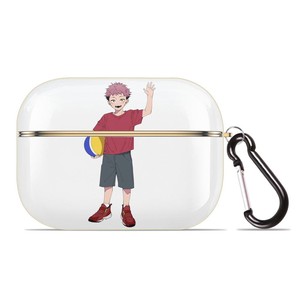 （画像用） 呪術廻戦 Jujutsu Kaisen 【AirPods Pro用】ハードシェル保護ケース｜耐衝撃・防指紋・カラビナ付き商品仕様