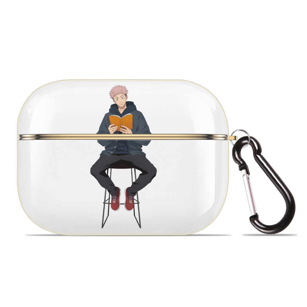 （画像用） 呪術廻戦 Jujutsu Kaisen 【AirPods Pro用】ハードシェル保護ケース｜耐衝撃・防指紋・カラビナ付き商品仕様