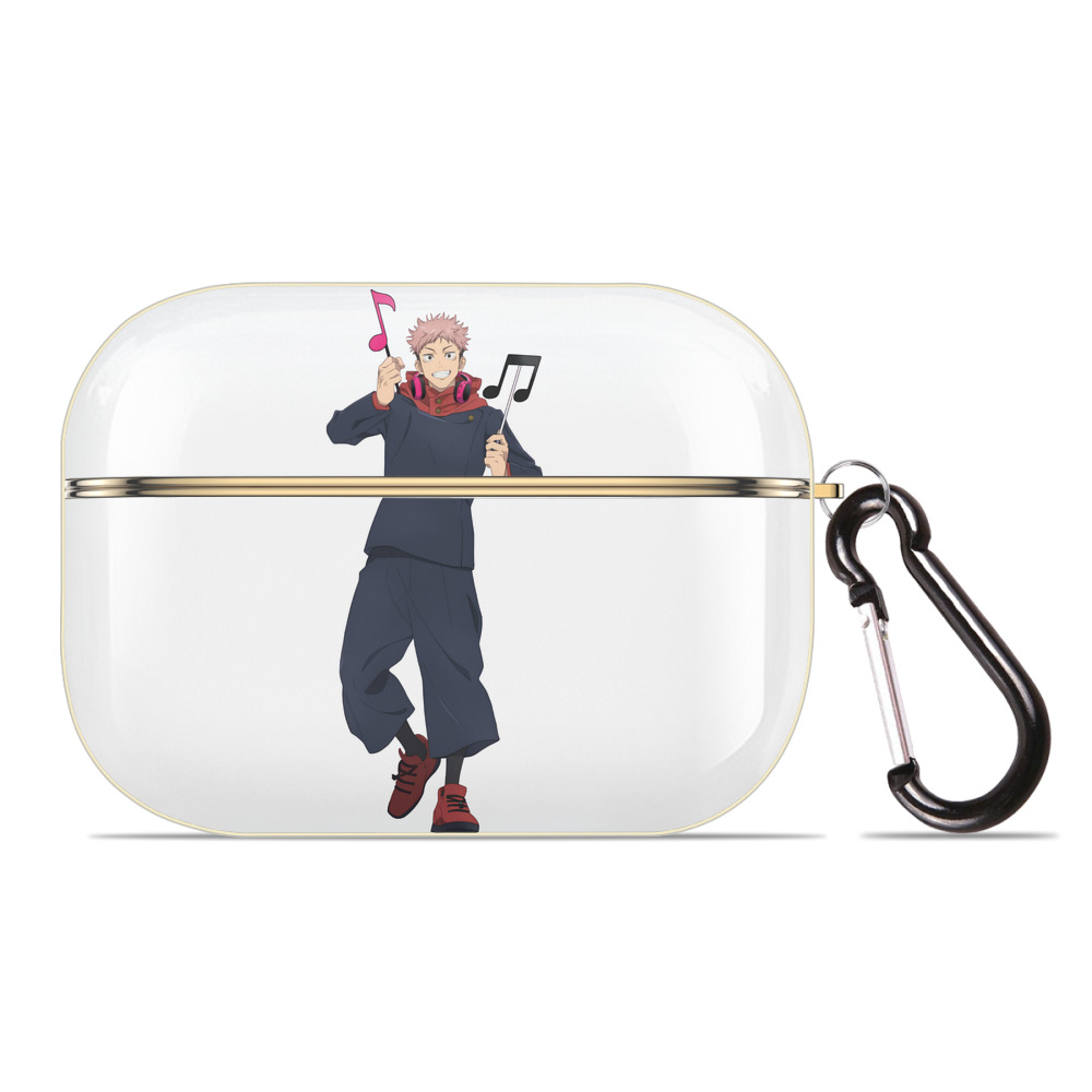 （画像用） 呪術廻戦 Jujutsu Kaisen 【AirPods Pro用】ハードシェル保護ケース｜耐衝撃・防指紋・カラビナ付き商品仕様