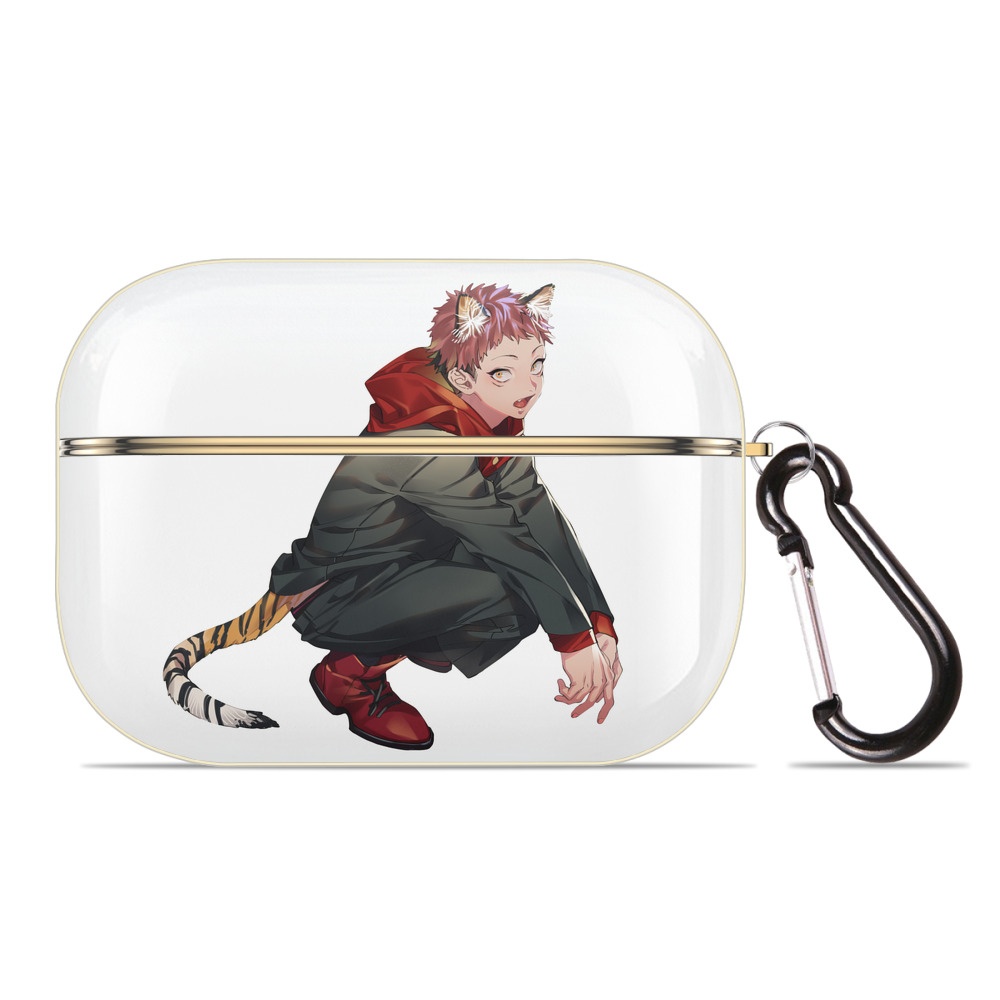 （画像用） 呪術廻戦 Jujutsu Kaisen 【AirPods Pro用】ハードシェル保護ケース｜耐衝撃・防指紋・カラビナ付き商品仕様