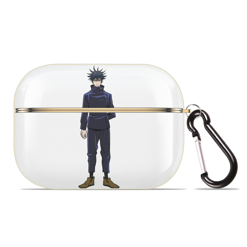 （画像用） 呪術廻戦 Jujutsu Kaisen 【AirPods Pro用】ハードシェル保護ケース｜耐衝撃・防指紋・カラビナ付き商品仕様