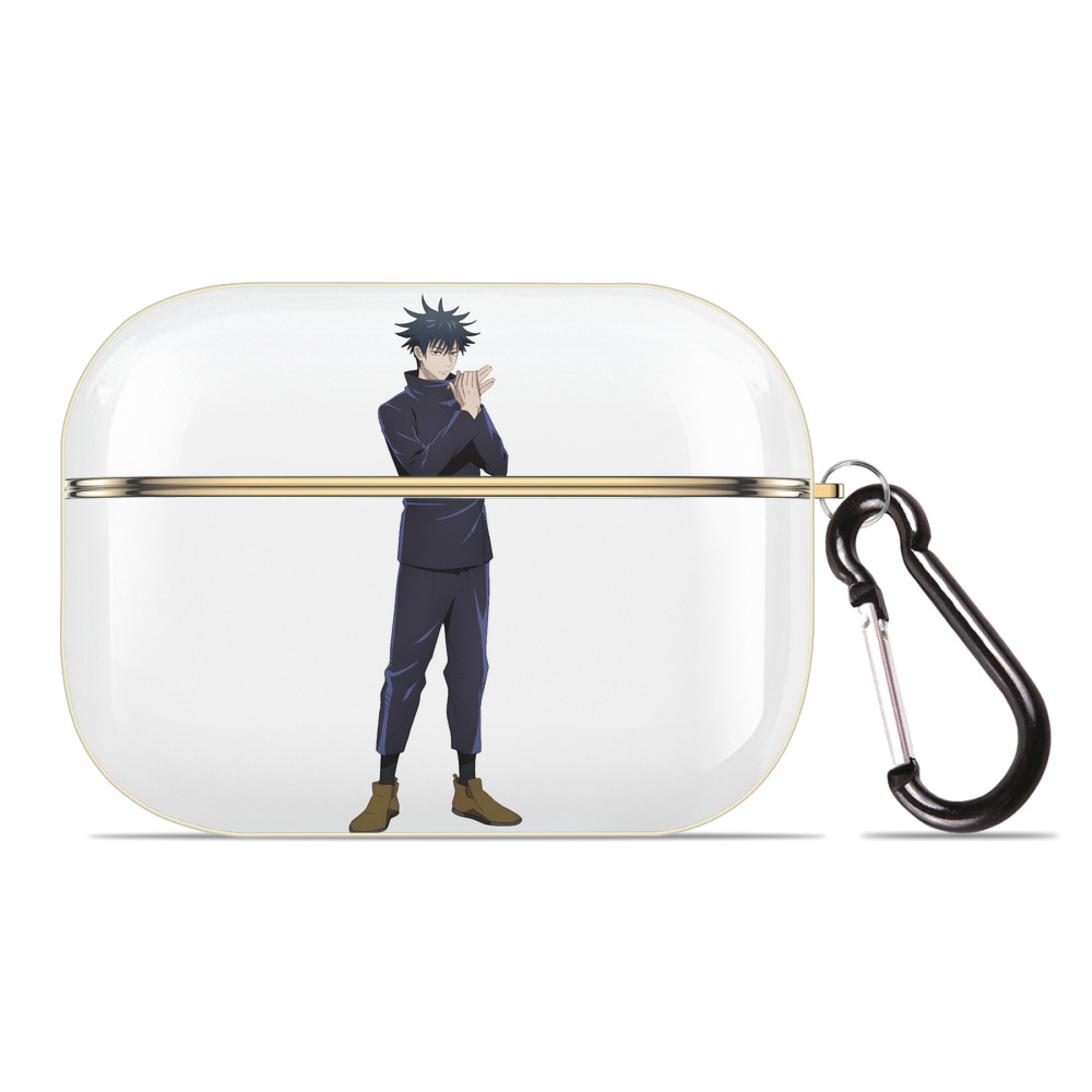 （画像用） 呪術廻戦 Jujutsu Kaisen 【AirPods Pro用】ハードシェル保護ケース｜耐衝撃・防指紋・カラビナ付き商品仕様